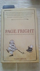 Picture of the cover of Stage Fright by Harry Bruce.